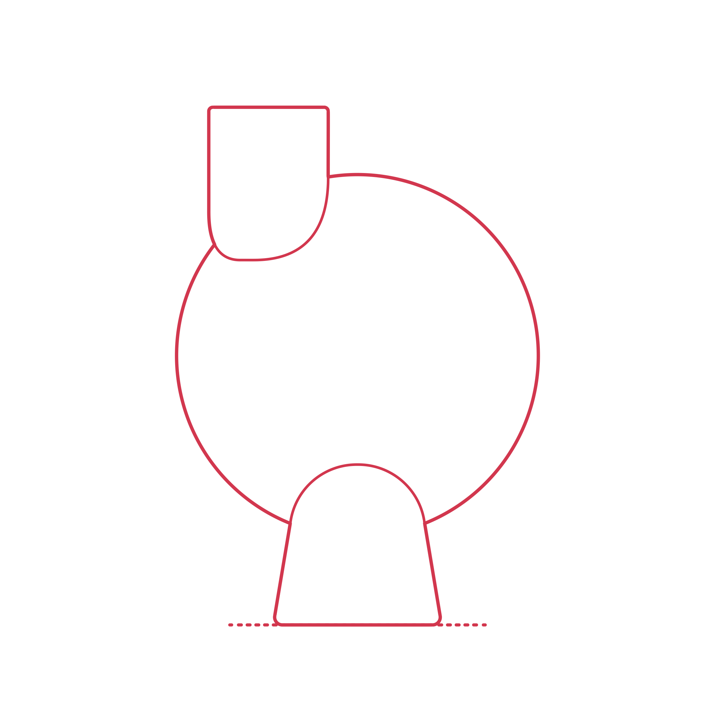 Objects Decorative Vases Sphere Vase Bubble Medio Outline Drawing Svg Vector Free Vectors
